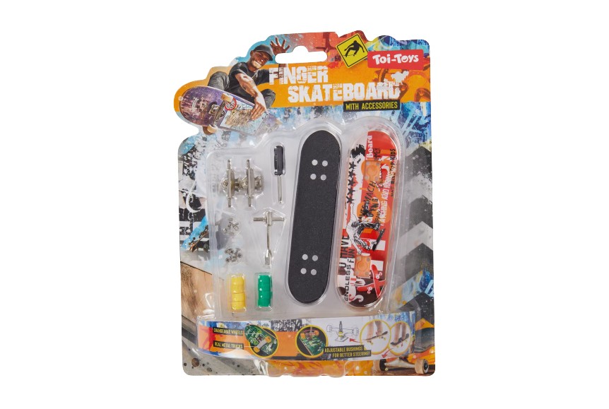 Kit montage skateboard de doigts - Activité Fête enfants 6 ans +