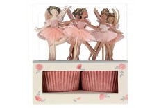 Kit cupcakes danseuse