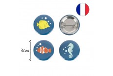 Badge poisson