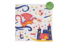 Serviettes Dragon & chevalier x 20