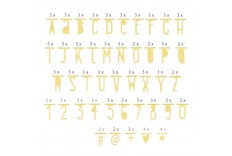 Lettres de guirlandes Argent