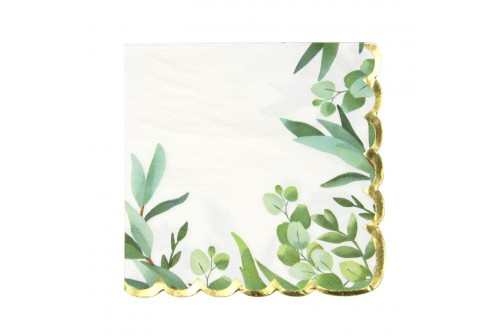 Serviettes eucalyptus