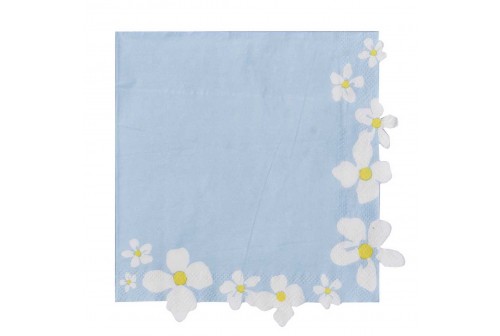 Serviettes Florales x 16