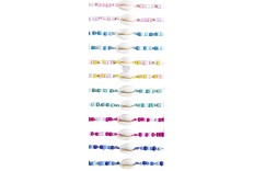 Bracelet coquillage et perles