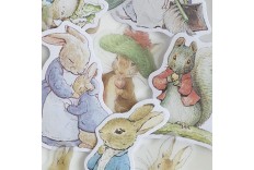 Pochette autocollants Pierre Lapin