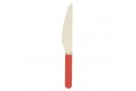 Couteaux en bois rouge