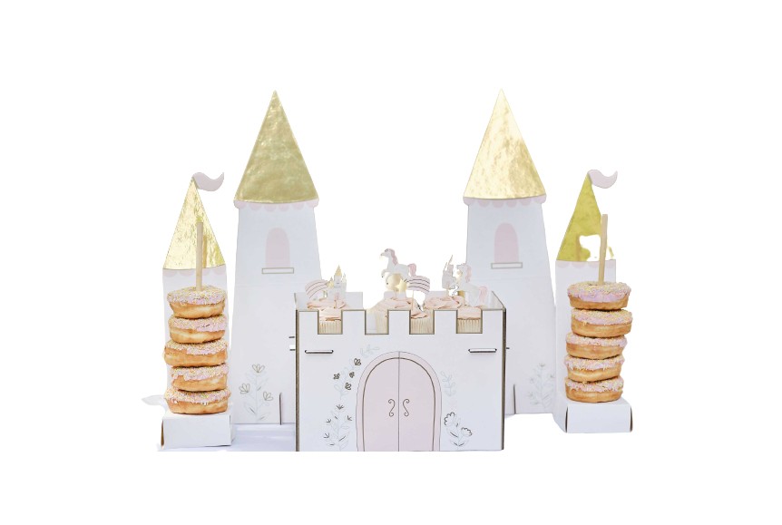 Kit d'accessoires pour gâteau château