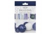 Ballon bleus et gris x 40