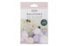 Ballon lilas rose et beige x 40