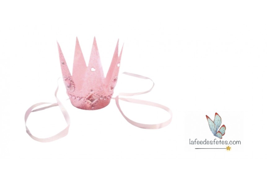 kit creatif Enfant DIY Couronne, couronne anniversaire kit bricolage feutre  enfant Créez vos propres couronnes Princess Pretend Play couronne princesse  pour les filles de 5 à 8 ans (lot de 4)