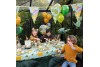 Set table de fêtes dinosaure