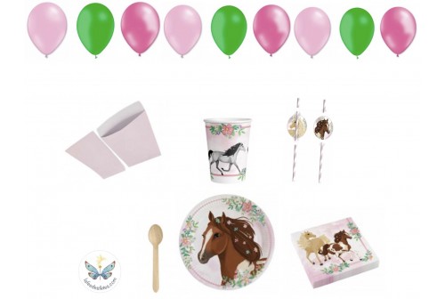 Kit anniversaire chevaux