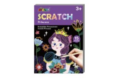 15 cartes à gratter princesse