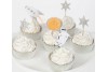 Set cupcake de l'espace & 24 Pics