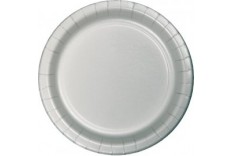 Assiettes argent x 8