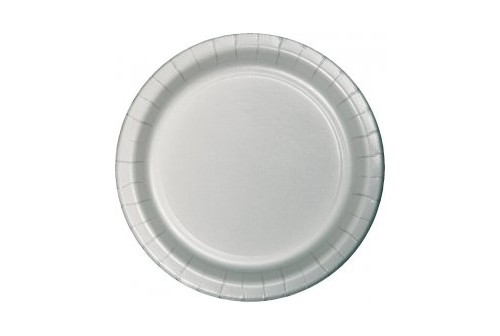 Assiettes argent x 8