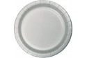 Assiettes argent x 8