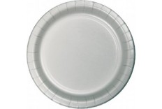 Assiettes argent x 8