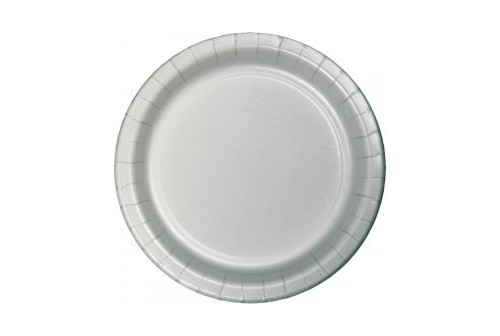 Assiettes argent x 8