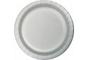 Assiettes argent x 8