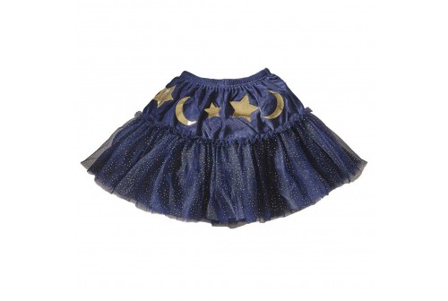 Tutu bleu et or