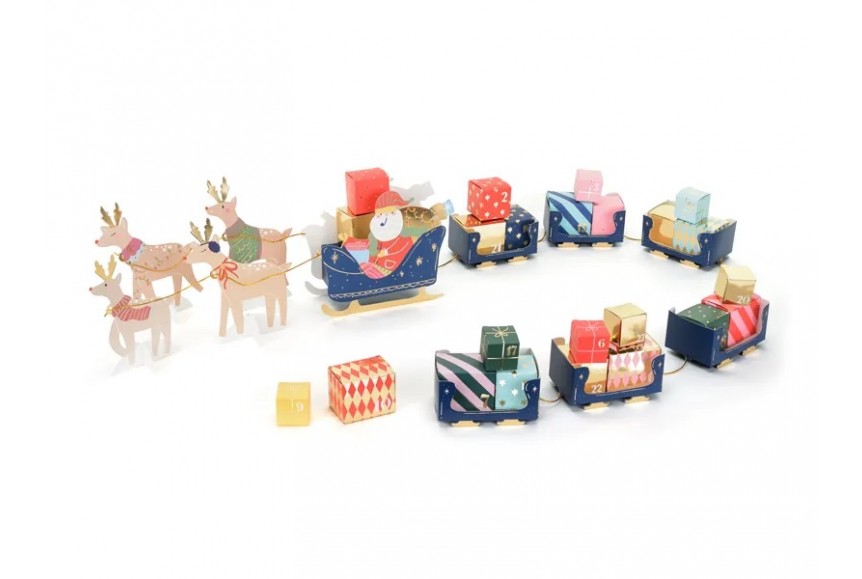 Puzzle Calendrier de l'Avent : Joyeux Noël, 40 - 99 pieces
