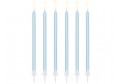 bougies bleues x 12