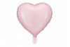 Ballon coeur Mylar rose