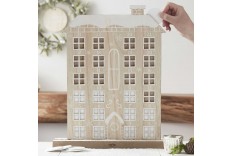 Calendrier Maison en bois