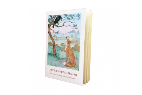 Carnet Le corbeau et le renard