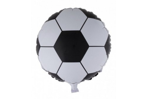 Ballon de football aluminium - Mylar de fêtes de foot - hélium et air