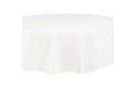 Nappe ronde blanche