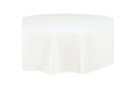 Nappe ronde blanche