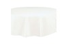 Nappe ronde blanche