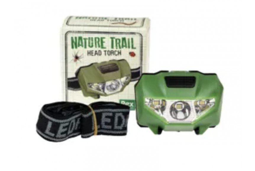 Lampe frontale enfant - petit explorateur et aventurier - Nature trail