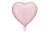 Ballon coeur Mylar rose clair