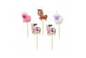 5 Bougies figurines la ferme