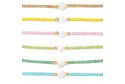 Bracelet coeur & perles
