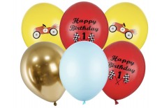 Set Ballons course automobile