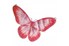 Ailes de papillon rouge & lilas