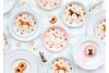 Nappe fleurs et chevaux