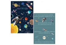 Invitation espace - cosmos