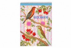 Cahier à dessin thème oiseaux