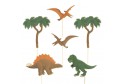 Décoration gâteau dinosaures