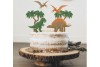 Décoration gâteau dinosaures