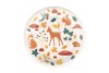 Assiettes animaux des sous-bois
