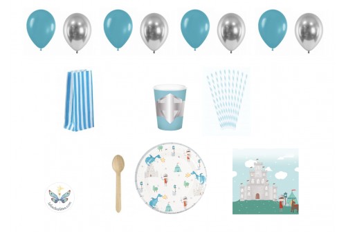Kit anniversaire Monde des chevaliers