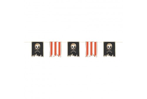 Guirlande à motifs Pirate