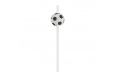 10 pailles ballon de foot