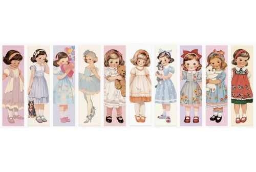 Marque page vintage